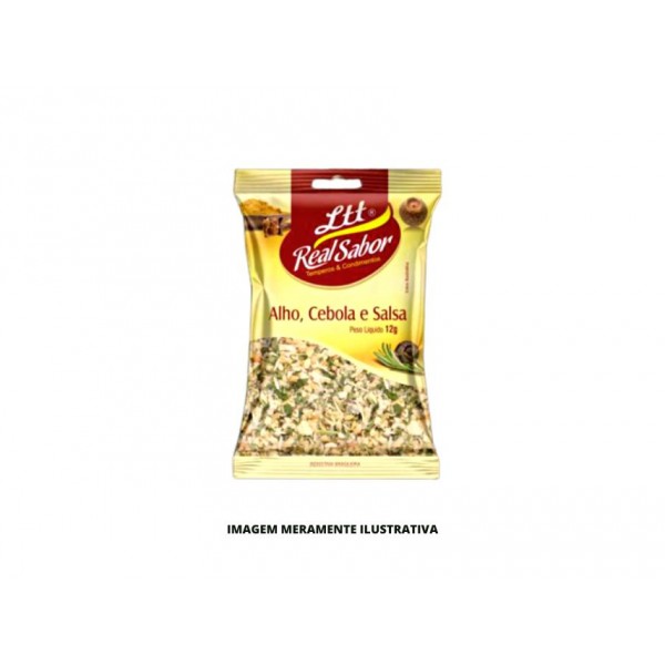 TEMPERO REAL SABOR ALHO CEBOLA E SALSA 1X50X10G